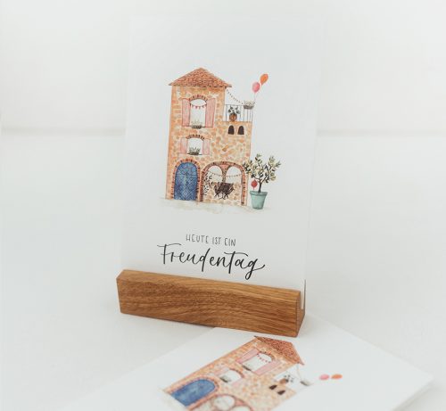 Karte Heute ist ein Freudentag