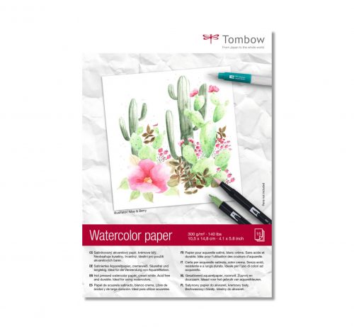 Aquarellpostkarten Block