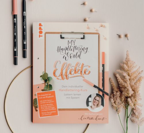 Handlettering Buch Effekte