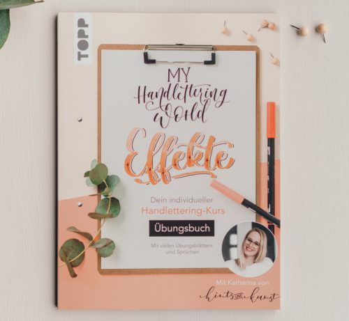 Handlettering Übungsbuch Effekte