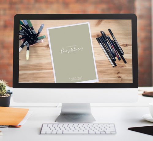 Handlettering Crashkurs - das Material