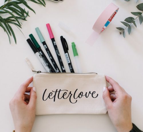 Handlettering Stifte Watercolor