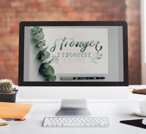 Digitaler Handlettering Workshop Watercolor Basics