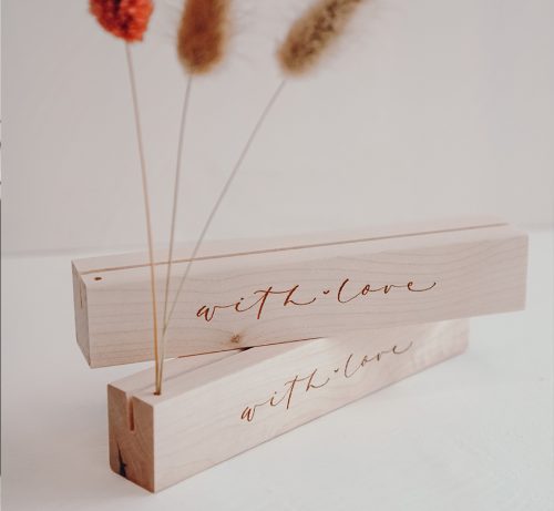 Fotokartenhalter with love