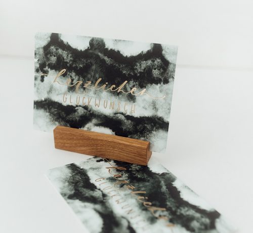 Karte Herzlichen Glückwunsch