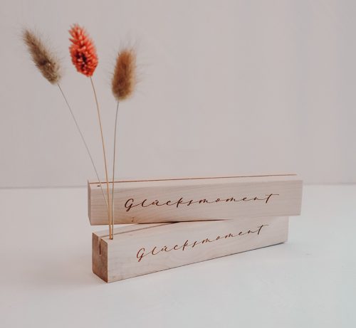 Kartenhalter Glücksmoment