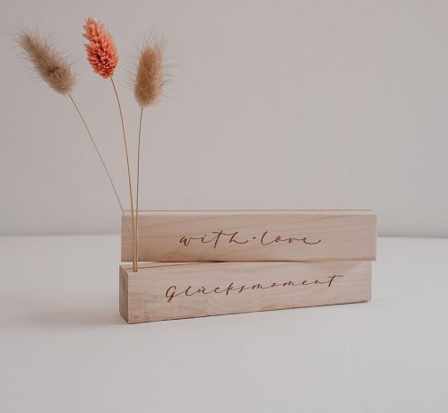 Kartenhalter Set aus Holz