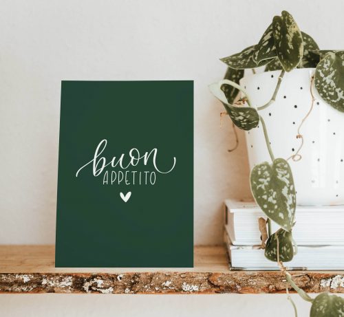 Postkarte Buon Appetito