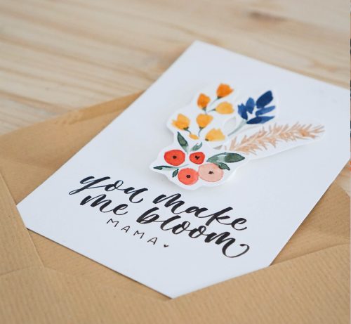 Handletteringkurs Muttertag