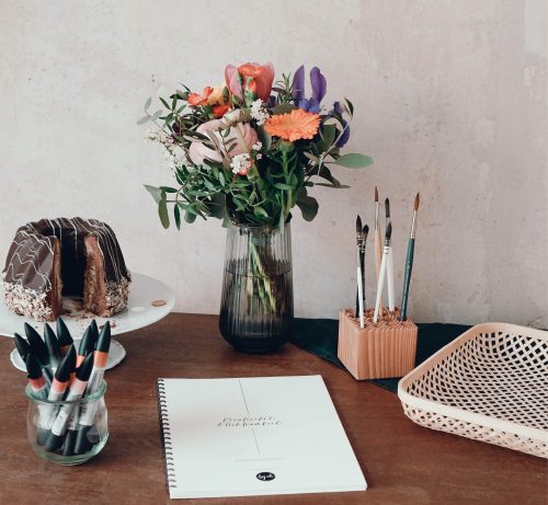 Pinselblock aus Holz