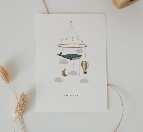 hintsundkunst_postkarte_hallobaby