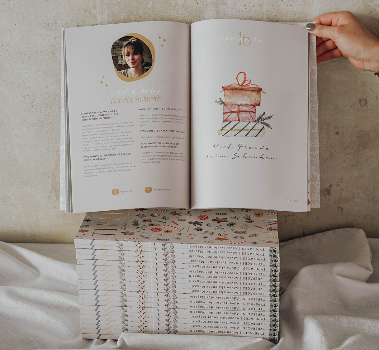 TYPEFACES Adventskalender Magazin